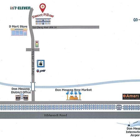 Sweet Pillow Hostel & Cafe ปากเกร็ด ภายนอก รูปภาพ